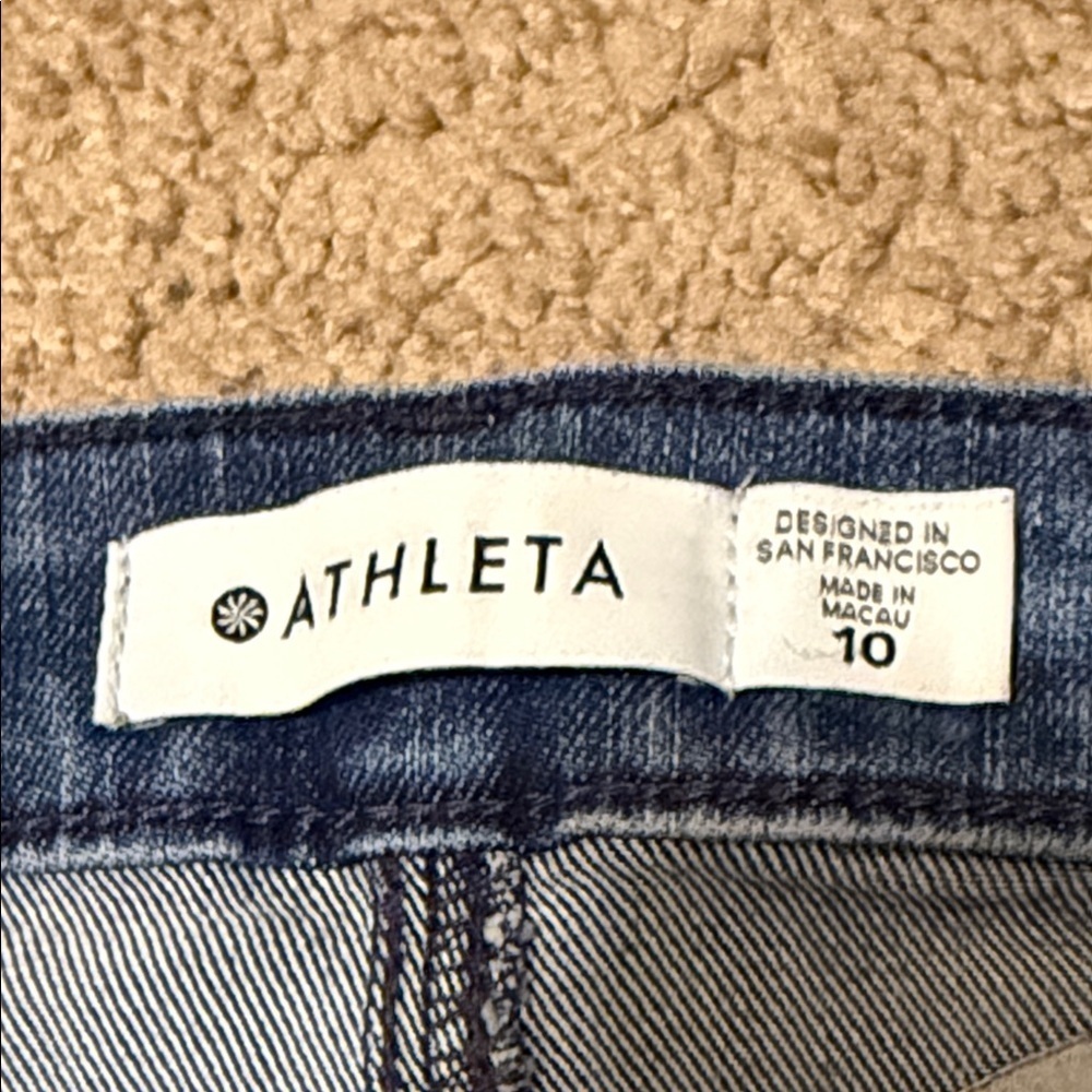 Athleta Women's Classic Blue Skinny Jeans - Picture 2 of 7